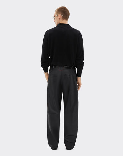 Ferrari Cashmere sweater with zip Black 21652f