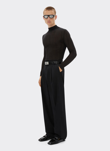 Ferrari Trousers in comfort wool Black 21623f