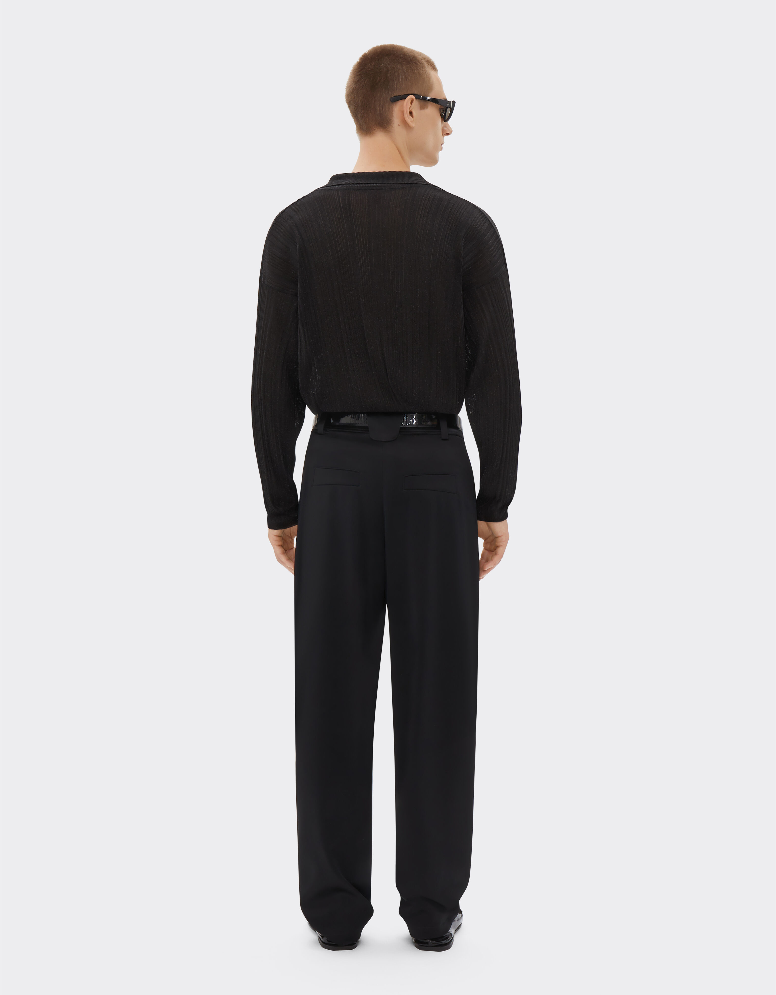 Ferrari Viscose and lurex cardigan Black 21913f