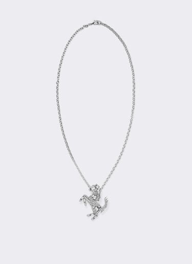 Collar Cavallino Rampante Strass Ferrari Collar Cavallino Rampante Strass Antracite CGWNK0005JU00005f