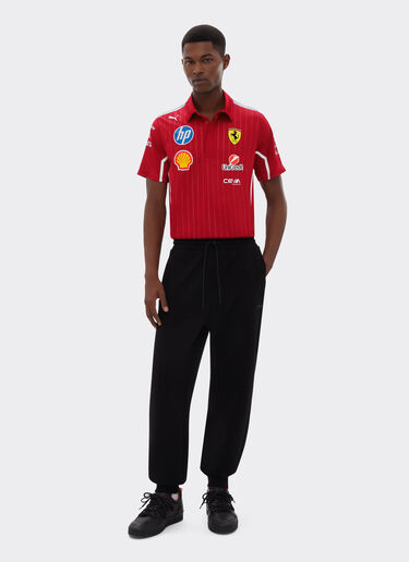 Ferrari Puma for Scuderia Ferrari HP 2025 Team Pro polo shirt Cherry LA021f
