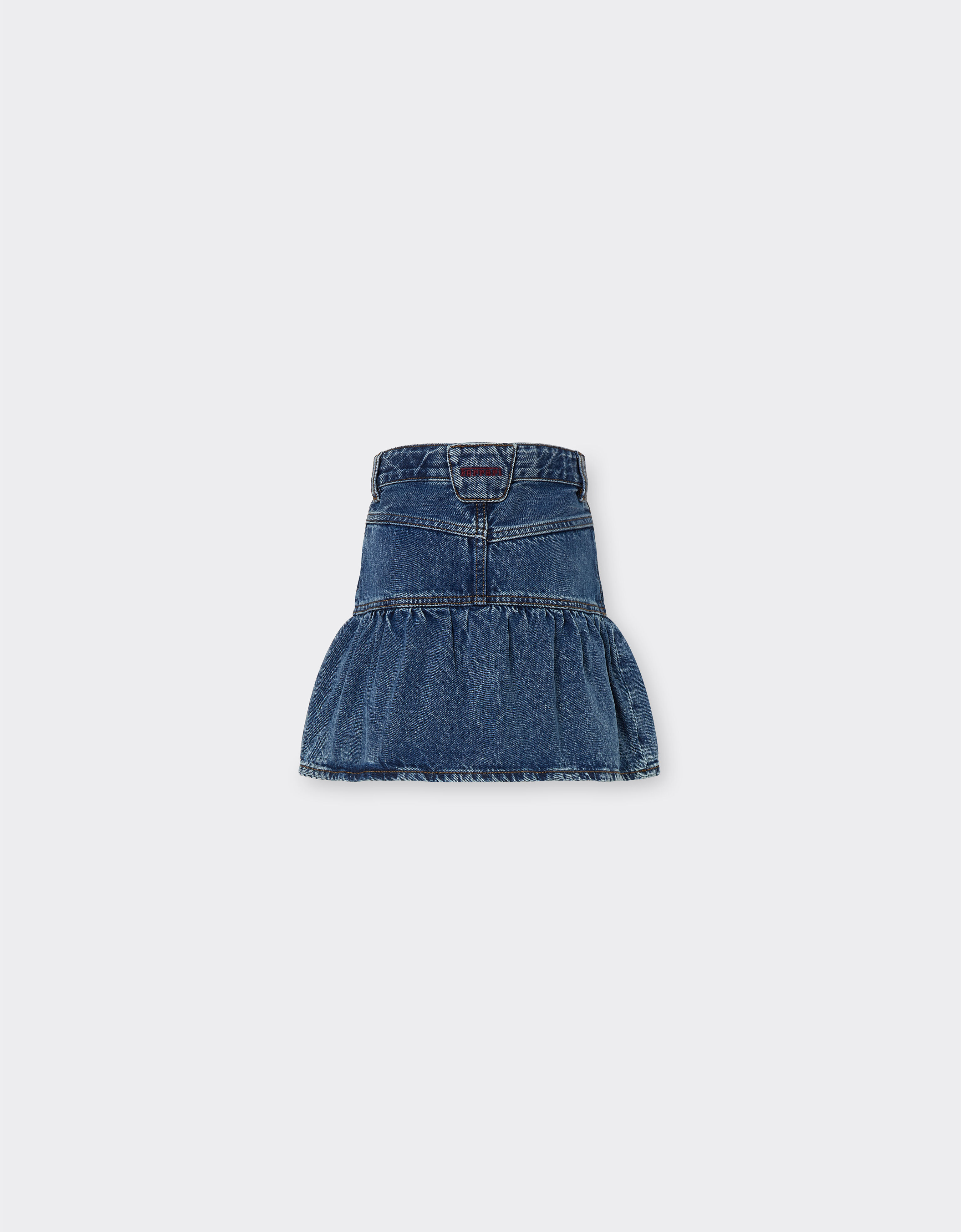 Ferrari Denim skirt Denim 50146fK