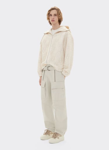 Ferrari x Charles Leclerc cargo trousers Ferrari Ferrari x Charles Leclerc cargo trousers Ecru 22259f