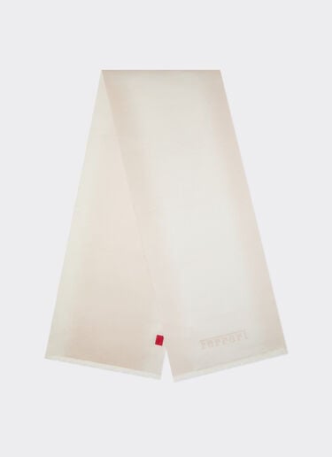 Brushed silk scarf Ferrari Brushed silk scarf Oat 50368f