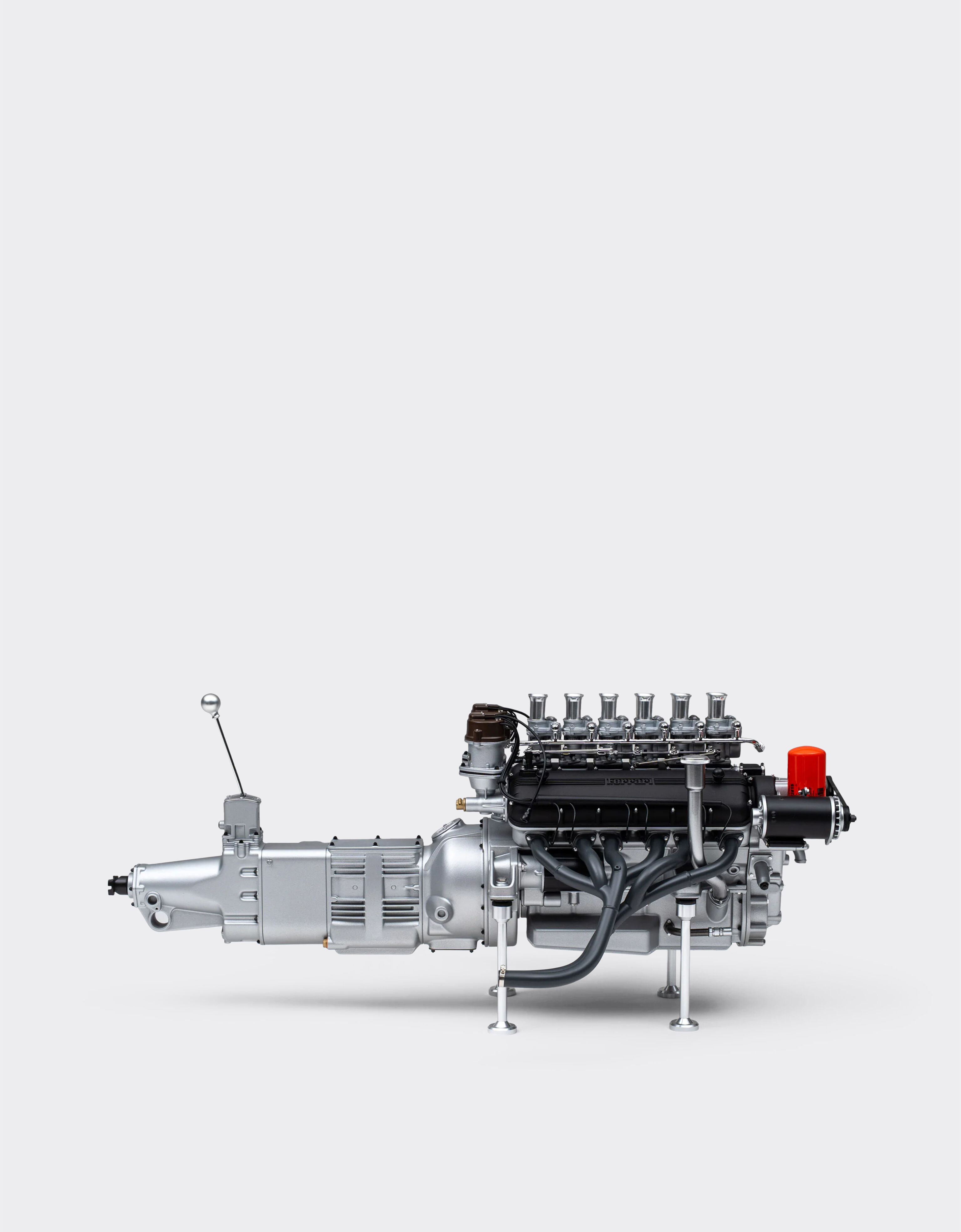 Ferrari Ferrari 250 GTO engine and gearbox model in 1:4 scale Silver LA0I2f