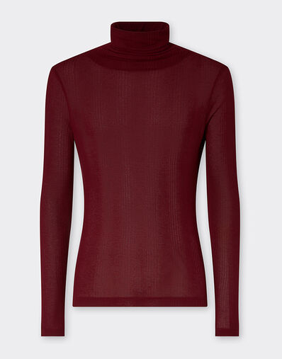 Ferrari High-neck jersey top Cherry 49888f