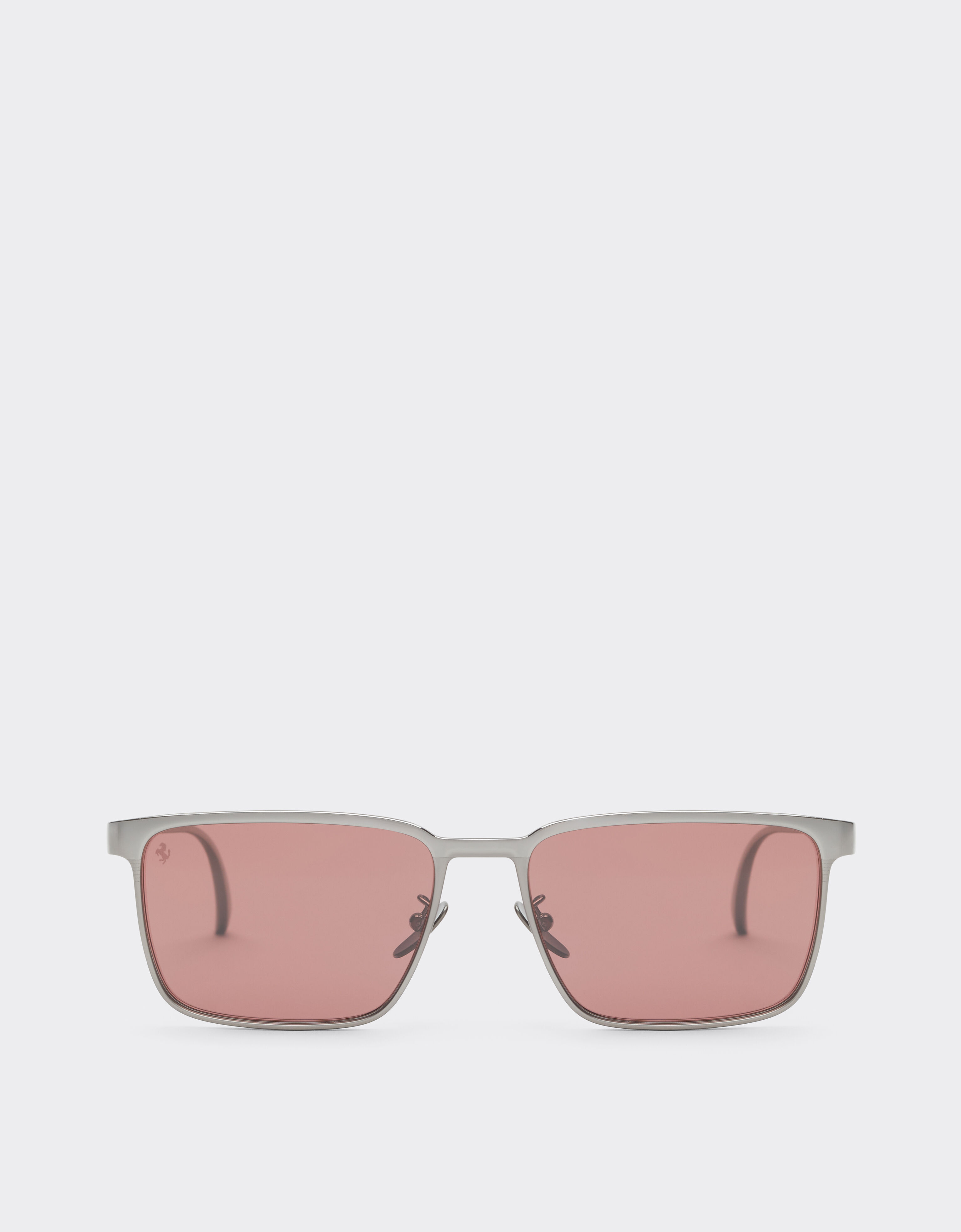 Ferrari Ferrari sunglasses in gunmetalmetal with red polarized lenses Gunmetal LA0LGf