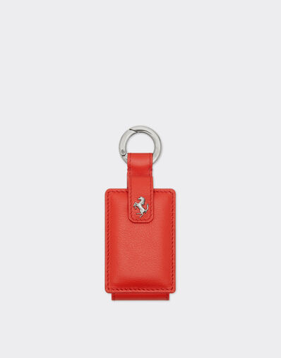 Ferrari Leather keyring for Amulet key Dino Red CPNKH0005YL00005f