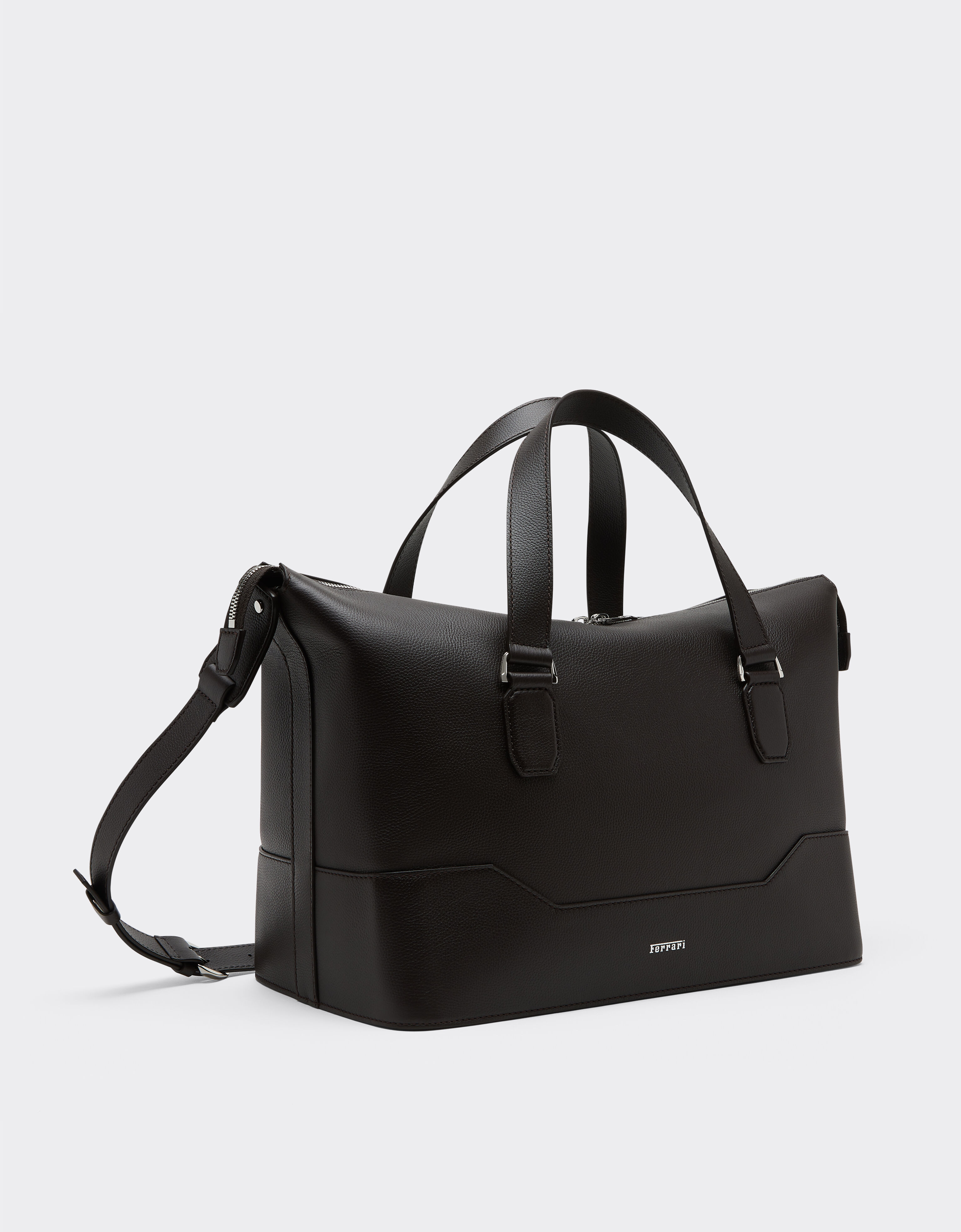 Garnet leather duffle bag Ferrari Garnet leather duffle bag Marrone Scuro 50581f