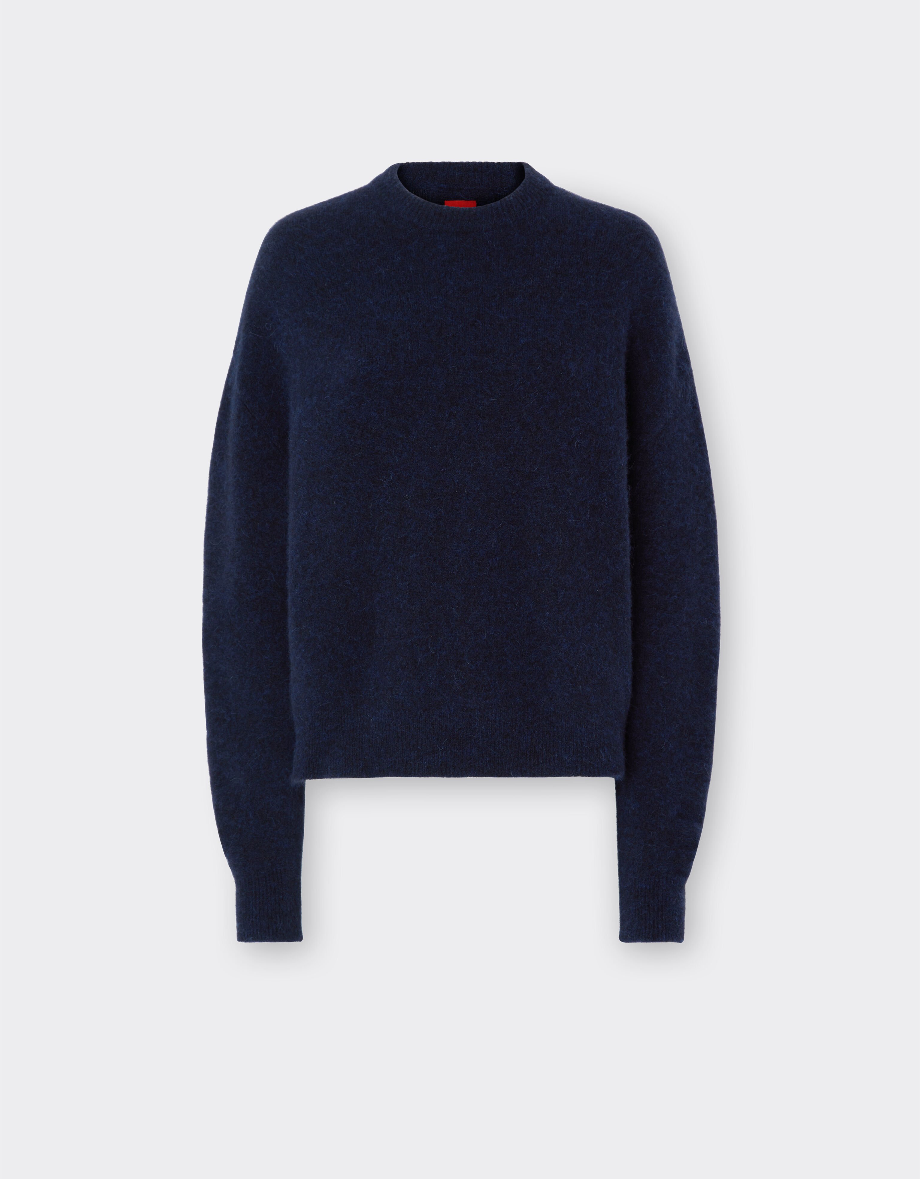 Ferrari Alpaca and merino woolturtleneck sweater Navy 21190f