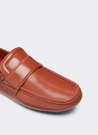 Ferrari Chaussure pilote en cuir nappa Hide 21454f