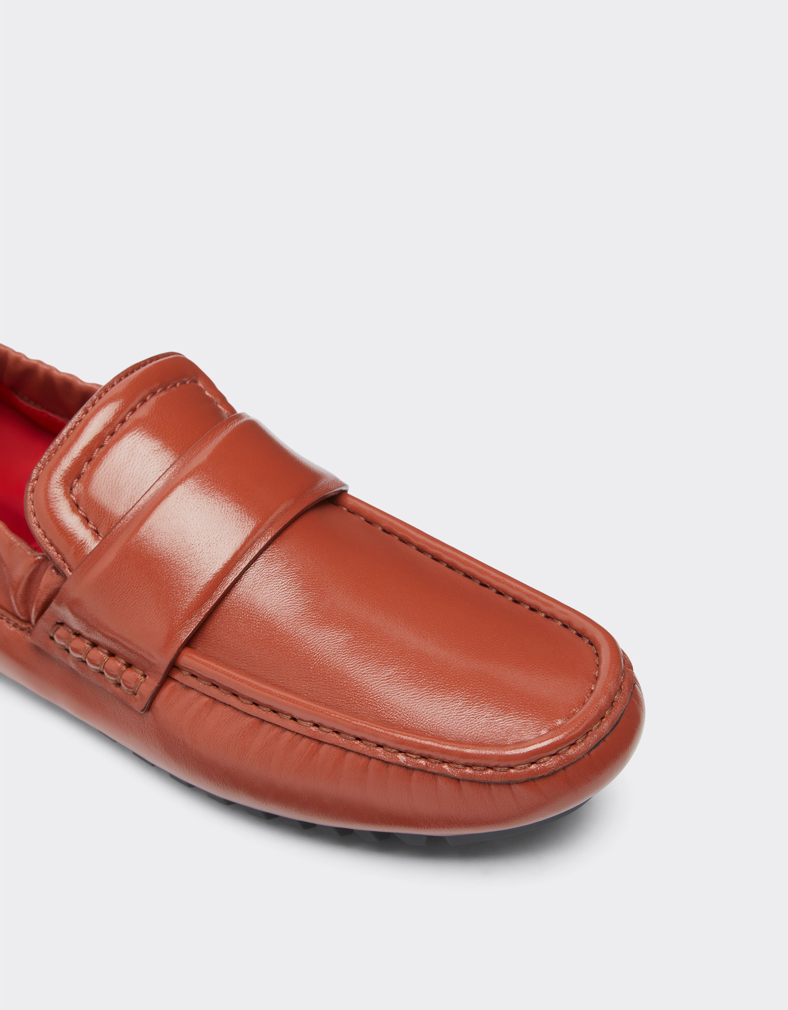 Ferrari Chaussure pilote en cuir nappa Hide 21454f