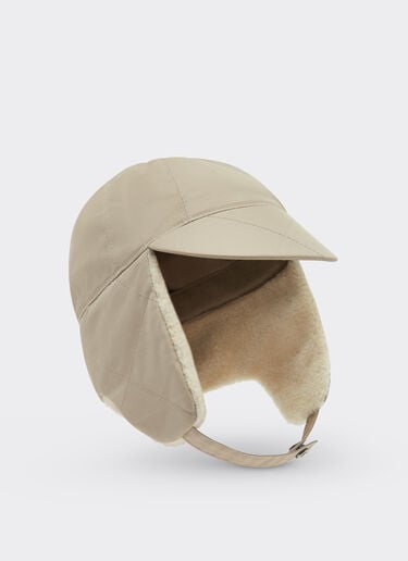 Cappello da aviatore in twill di cotone Q-Cycle® Ferrari Cappello da aviatore in twill di cotone Q-Cycle® Chalk 22703f