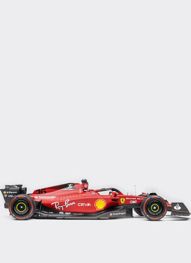 Ferrari Maqueta Ferrari F1-75 Charles Leclerc a escala 1:18 Rosso Corsa F0884f