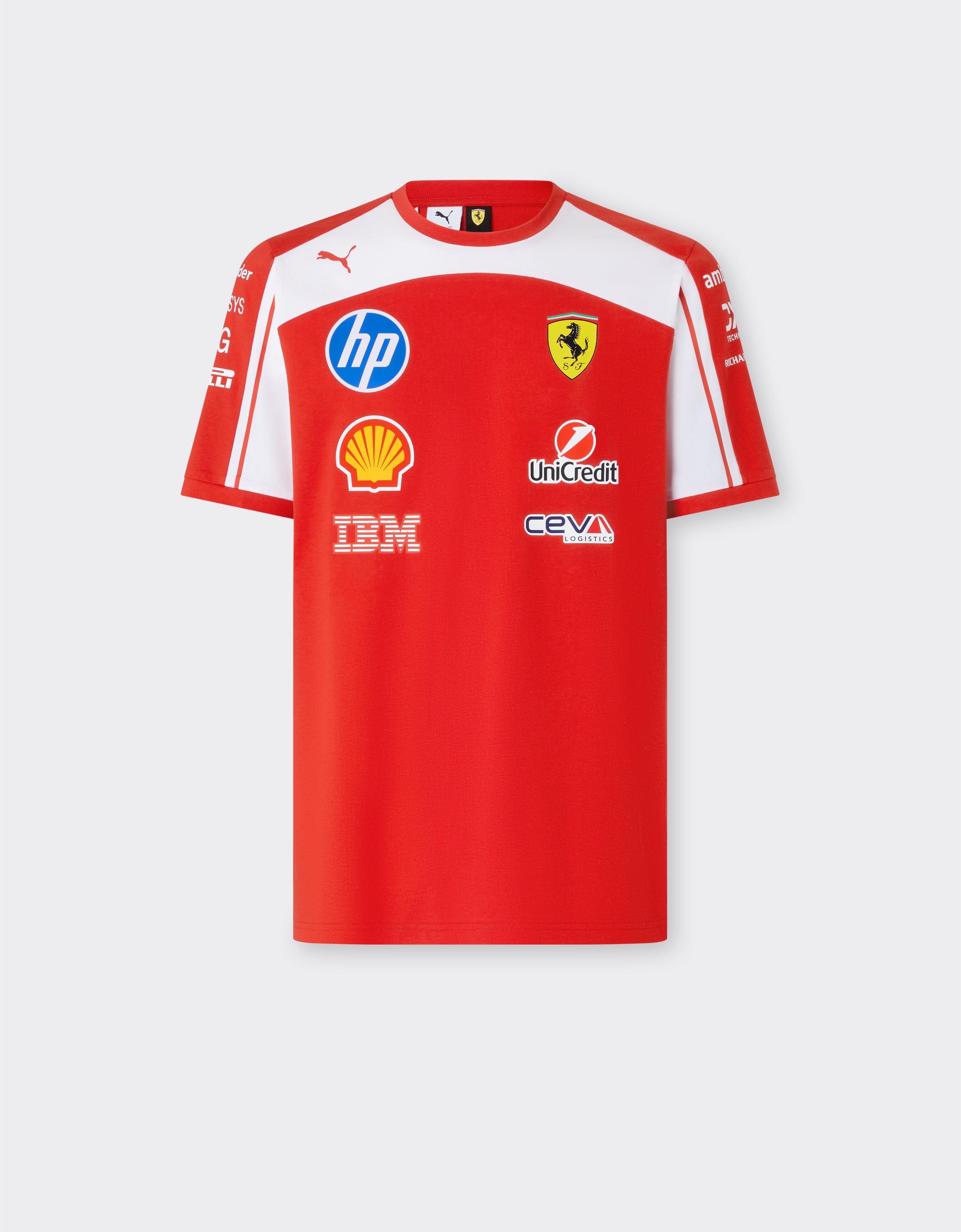 Ferrari T-shirt Replica 2026 Puma pour Scuderia Ferrari HP Rouge LA0HDf