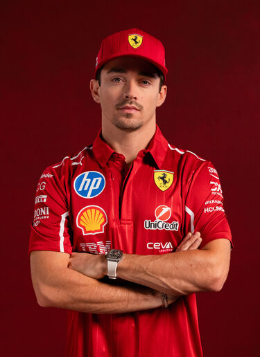 Ferrari 2025 Leclerc Casquette Puma pour Scuderia Ferrari HP Cerise LA00Wf