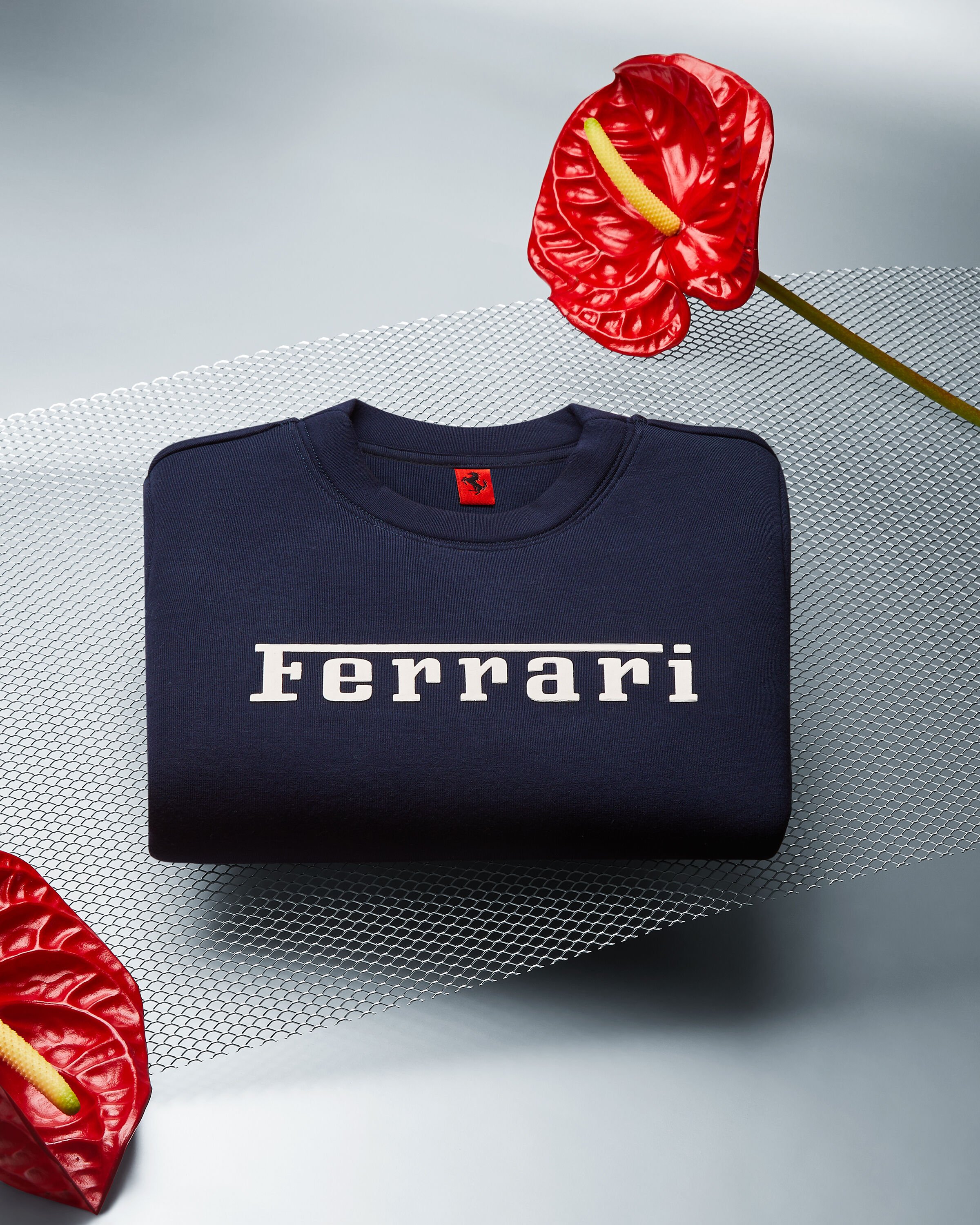 Scuba sweatshirt with Ferrari logo Ferrari Scuba sweatshirt with Ferrari logo Navy 20518f