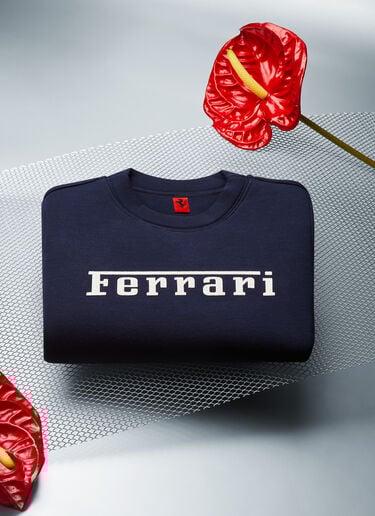Scuba sweatshirt with Ferrari logo Ferrari Scuba sweatshirt with Ferrari logo Navy 20518f