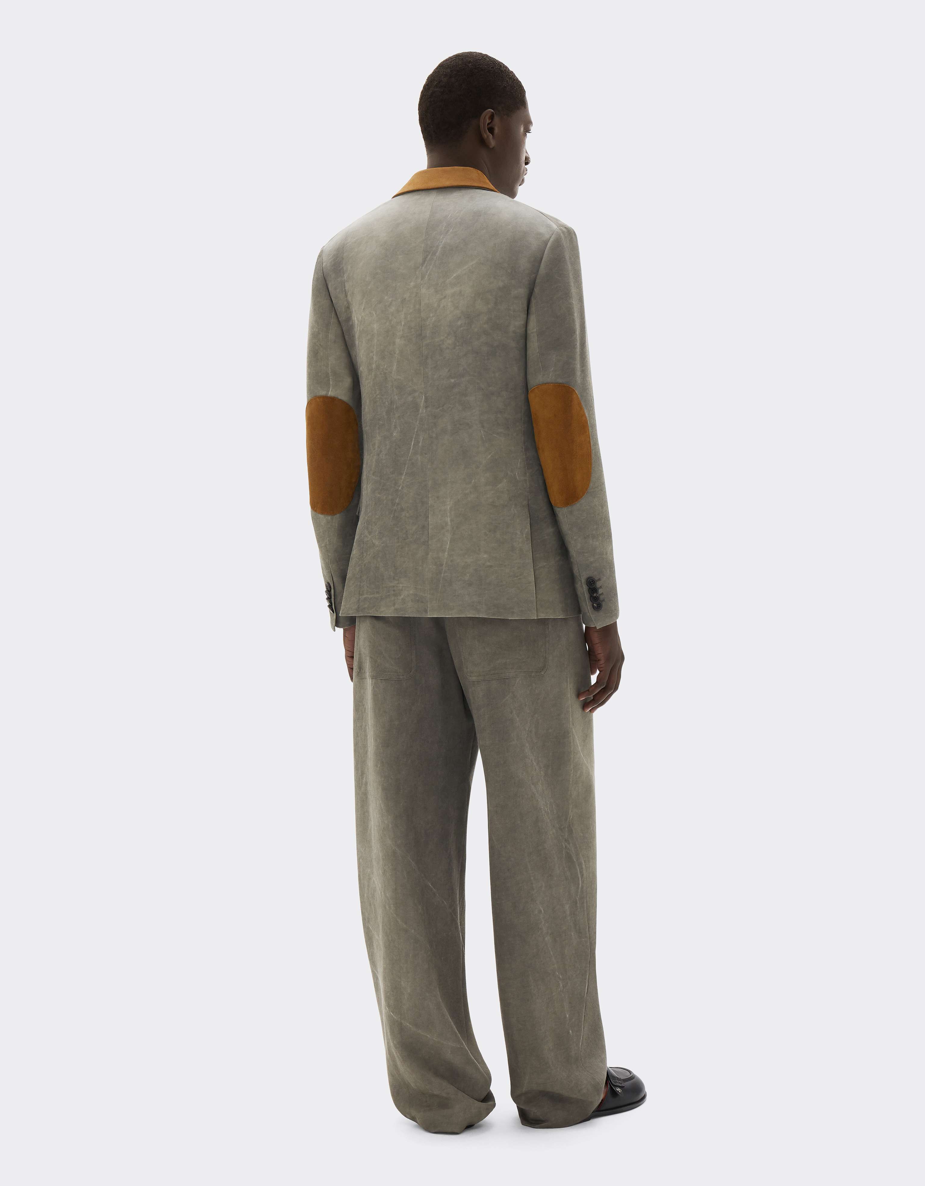 Cady Blazer with Washed Effect Ferrari Cady Blazer with Washed Effect Olive green CWMJK0008WVI0005f