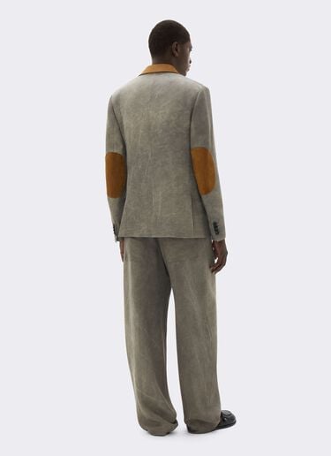 Cady Blazer with Washed Effect Ferrari Cady Blazer with Washed Effect Olive green CWMJK0008WVI0005f