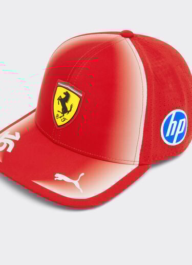 Ferrari Leclerc Replica 2026 Puma Baseball Cap for Scuderia Ferrari HP Rosso LA0HOf