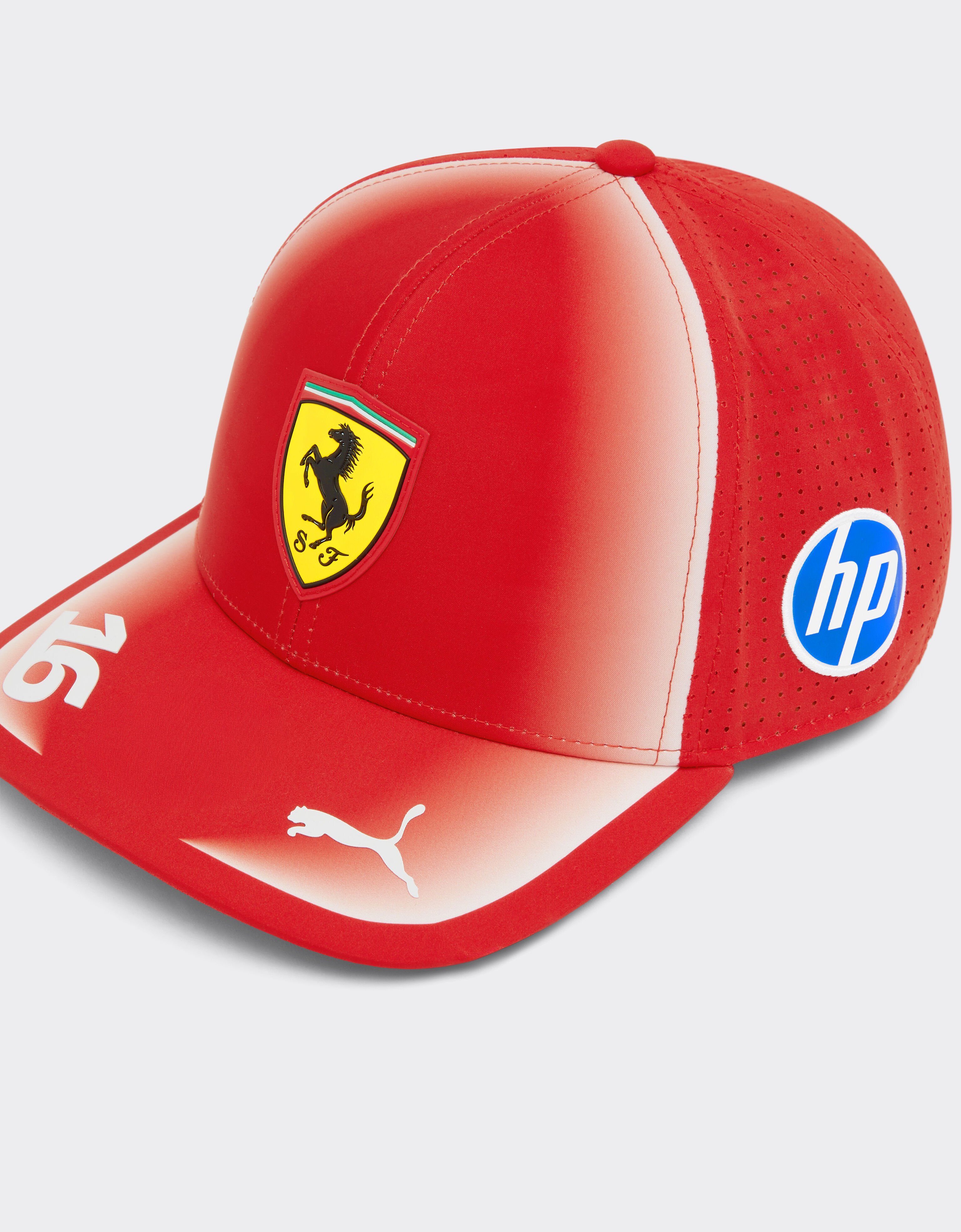 Ferrari Leclerc Replica 2026 Puma Baseball Cap for Scuderia Ferrari HP Rosso LA0HOf