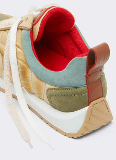 Suede, nappa and nylon sneakers Ferrari Suede, nappa and nylon sneakers Granite Green 50763f