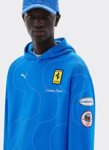 Puma for Scuderia Ferrari HP 2025 Monza Limited Edition sweatshirt Ferrari Puma for Scuderia Ferrari HP 2025 Monza Limited Edition sweatshirt Blu Scozia LA0A3f