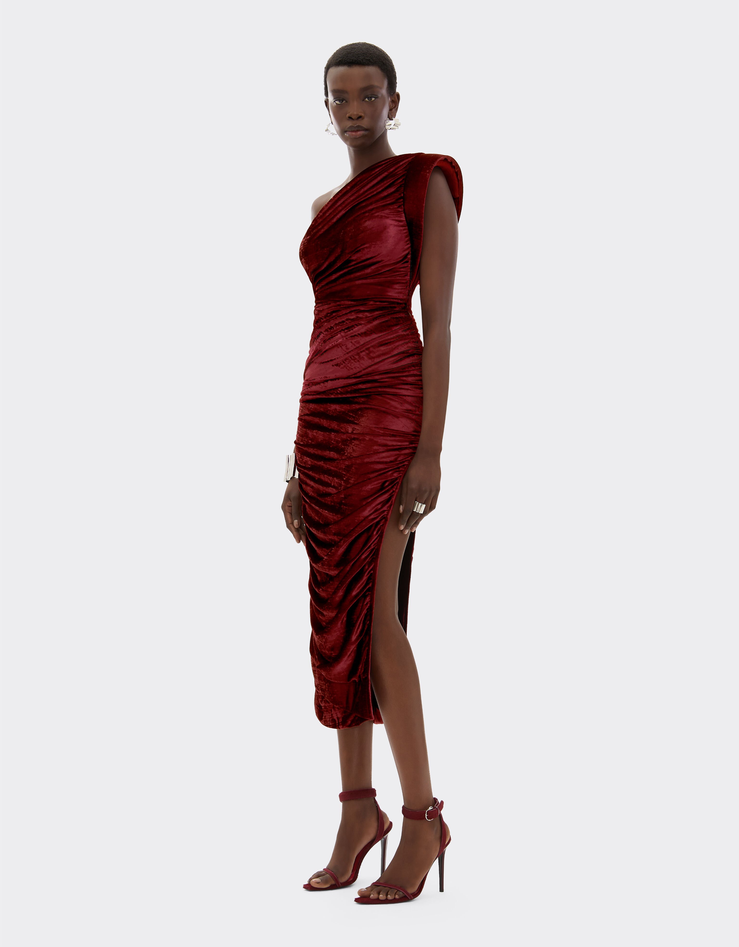Ferrari Velvet-effect jersey top Mahogany 49294f