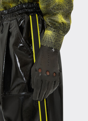 Ferrari Nappa leather driving gloves Black 20637f