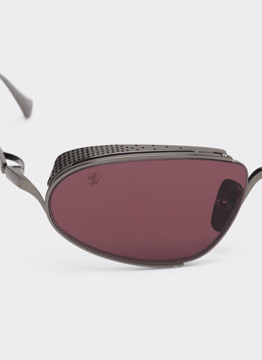 Ferrari Ferrari sunglasses in gunmetal grey titanium with exclusive Contrast Pro™ lenses Ingrid LA02Pf