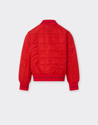 Ferrari Bomber jacket in technical fabric Racing red 50142fK