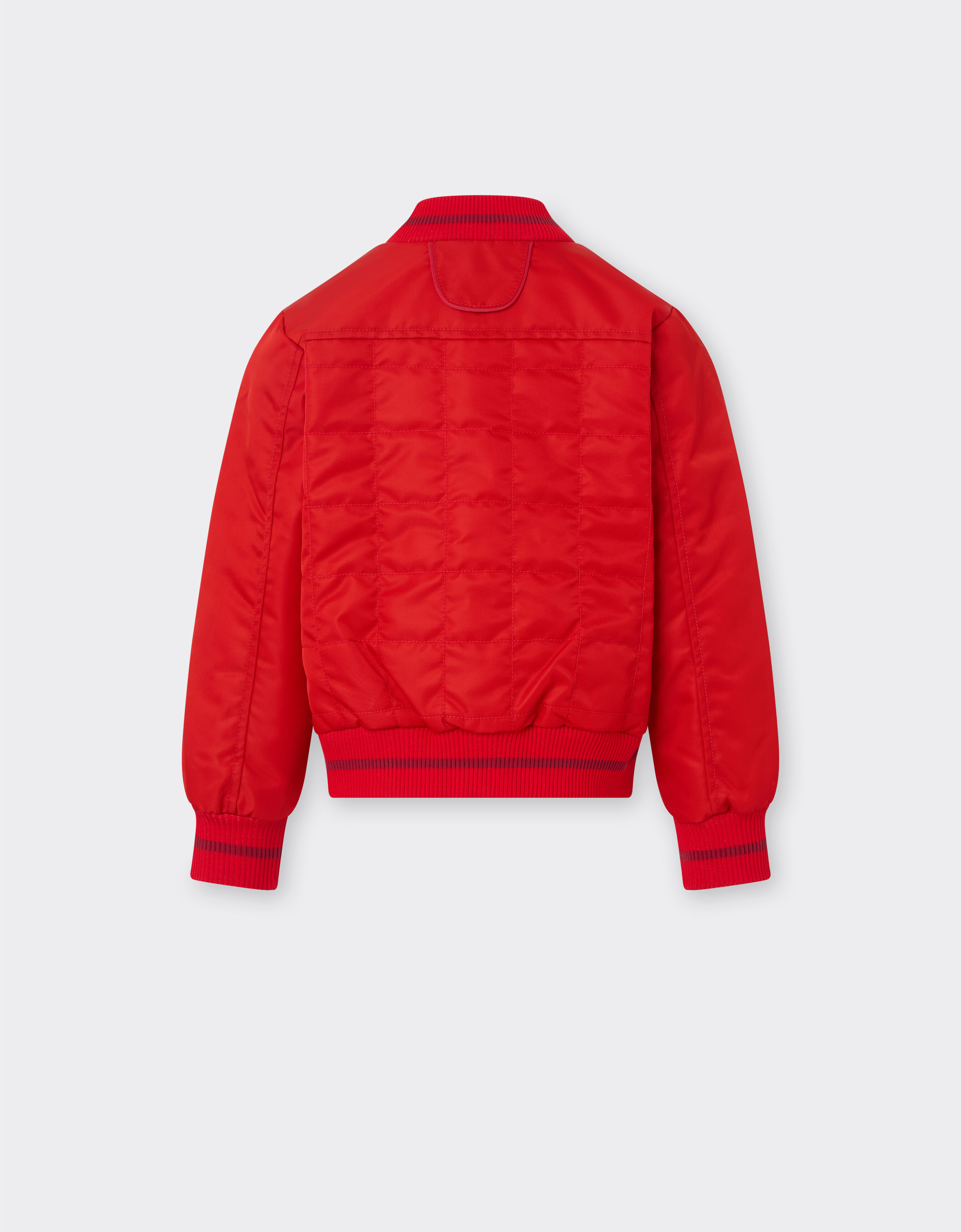 Bomber jacket in technical fabric Ferrari Bomber jacket in technical fabric Racing red 50142fK