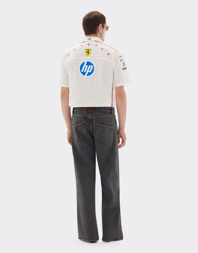 Ferrari Ferrari Replica Shirt for the 2026 Monza Grand Prix Bianco LW0SH1144EXT0001f