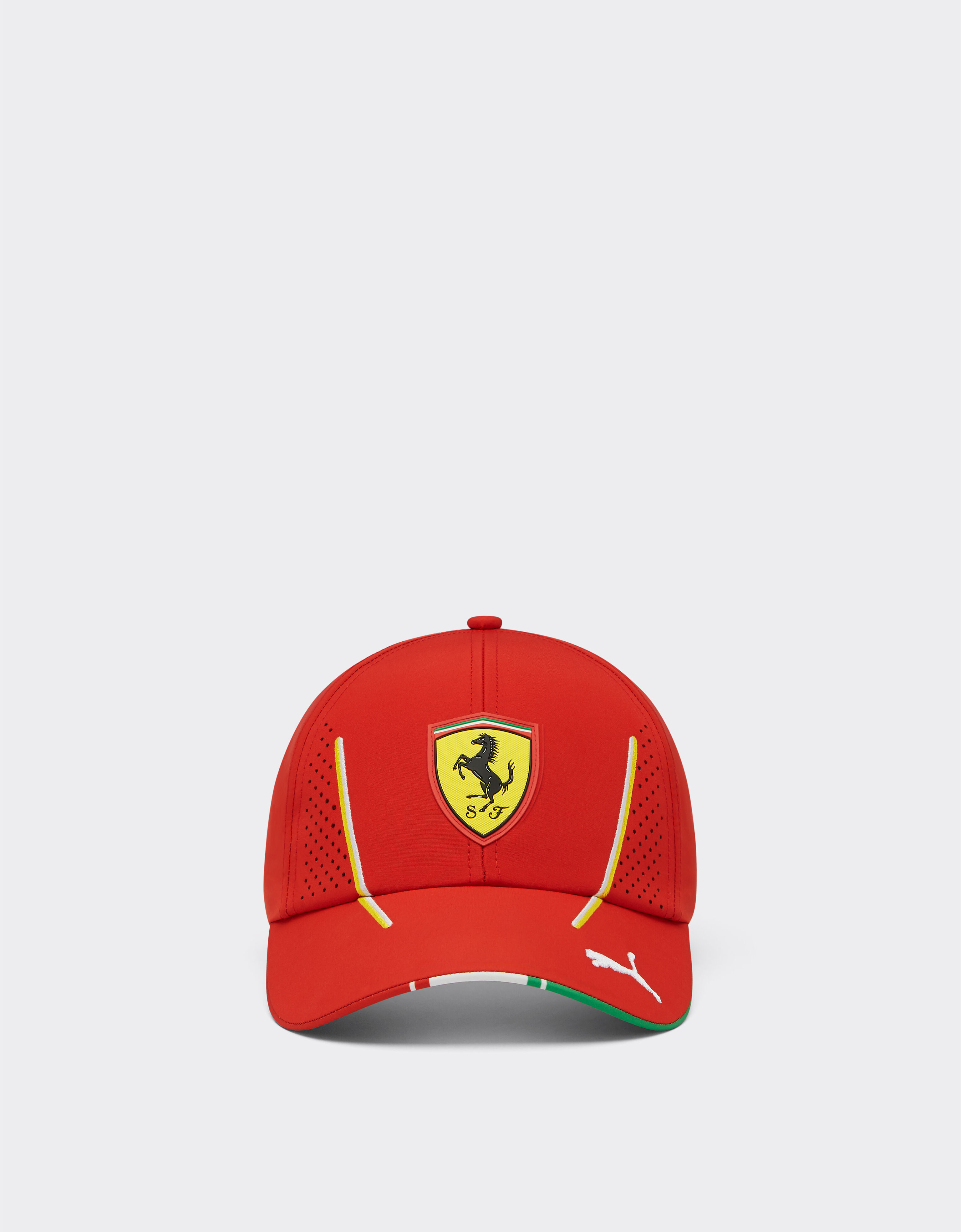 Ferrari 2024 Scuderia Ferrari Team Replica baseball hat Optical White F1214f