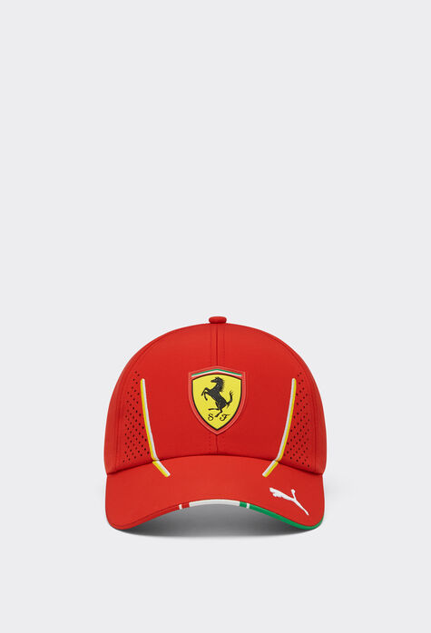 Ferrari 2024 Scuderia Ferrari チーム レプリカ ベースボールキャップ Rosso Corsa F1135f
