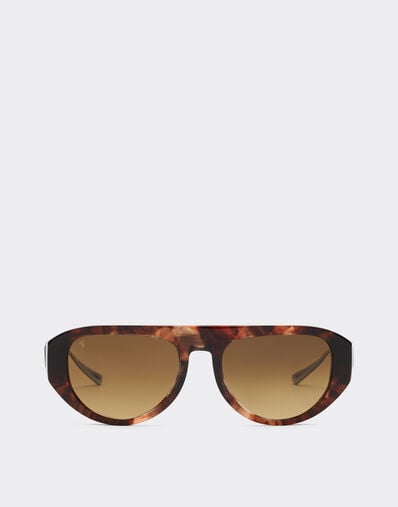 Ferrari Ferrari sunglasses in Havana acetate with polarised brown gradient lenses Beige F1549f