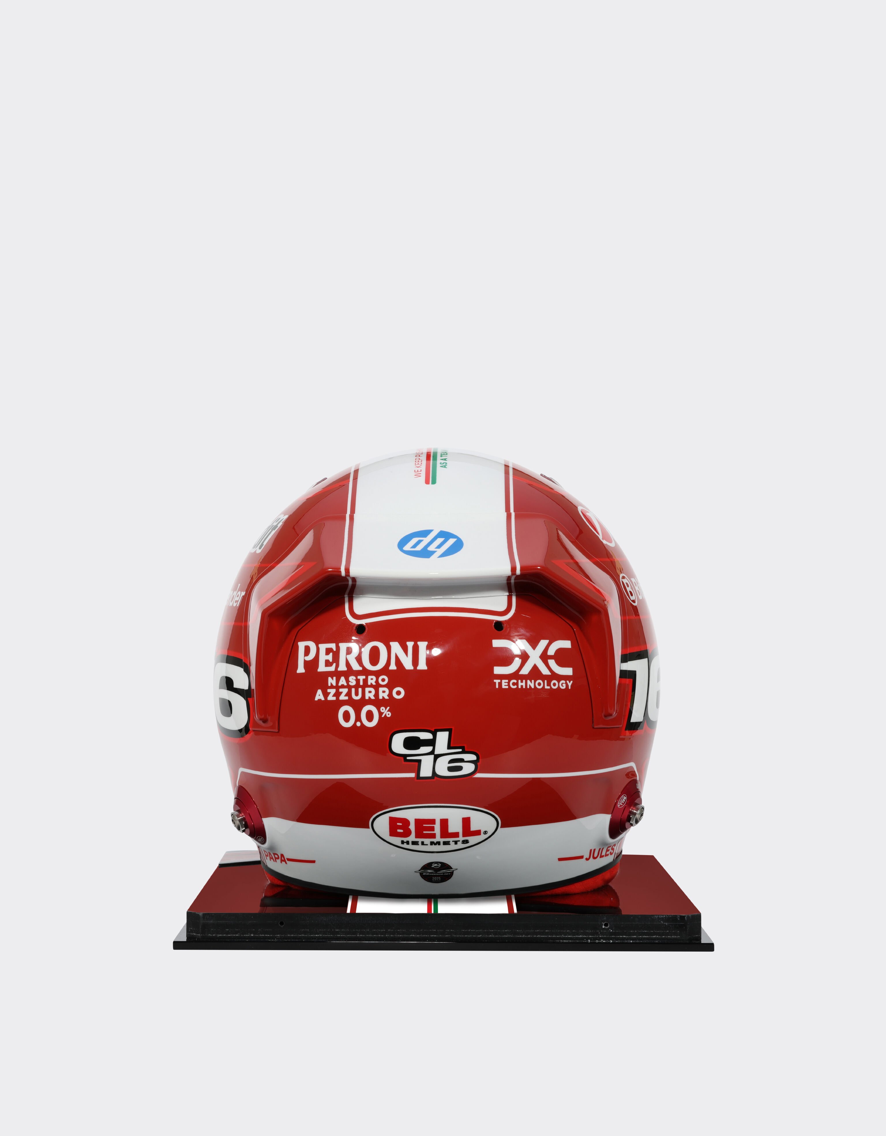 Ferrari Charles Leclerc Imola 2025 Special Edition helmet in 1:1 scale MULTICOLOUR LA07Hf