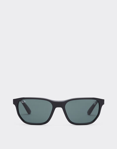 Ferrari Ray-Ban for Scuderia Ferrari RB4404M black with dark green lenses Black F0835f