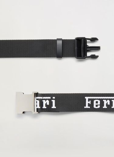 Ferrari Tape belt with Ferrari logo Black 20017f