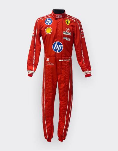 Ferrari Ferrari Leclerc Replica Racing Overalls for the 2026 Monza Grand Prix Rosso LW0JU1089EXT0001f