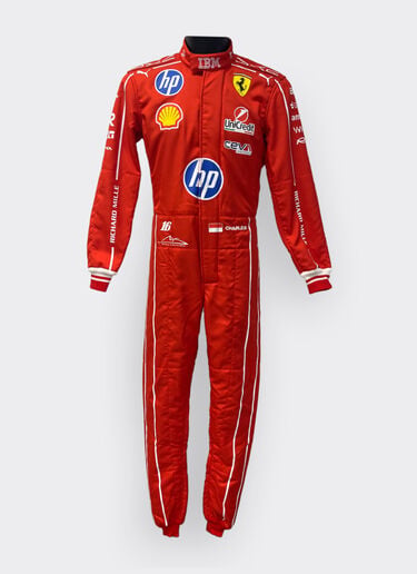 Replica tuta da gara Leclerc Ferrari per il GP di Monza 2026 Ferrari Replica tuta da gara Leclerc Ferrari per il GP di Monza 2026 Rosso LW0JU1089EXT0001f