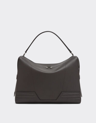 Ferrari Ferrari GT soft grained leather shoulder bag Black 21976f