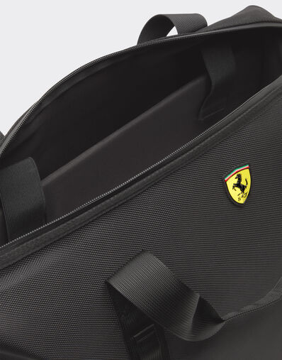 Ferrari Weekender bag in technical fabric Nero SBNWE0003HMM0033f