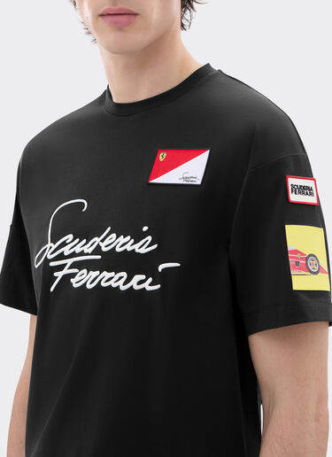Scuderia Ferrari cotton T-shirt Ferrari Scuderia Ferrari cotton T-shirt Rosso Corsa SJMTH0040JCO0039f