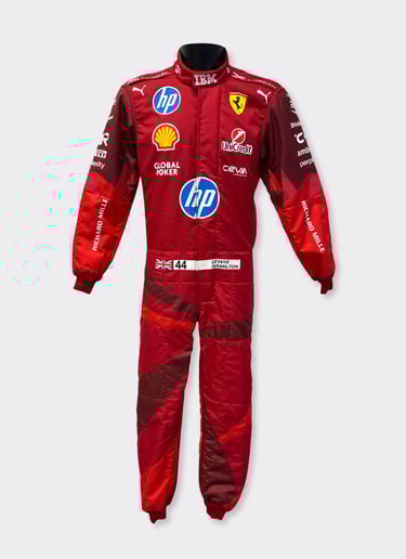 Lewis Hamilton Puma for Scuderia Ferrari HP Las Vegas 2025 race suit Ferrari Lewis Hamilton Puma for Scuderia Ferrari HP Las Vegas 2025 race suit Red LA0D5f