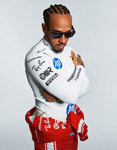Ferrari Ray-Ban for Scuderia Ferrari Hamilton GP Silverstone Special Edition Rosso Scuro LA0JEf