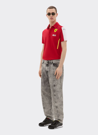 Ferrari Ferrari Hypercar Replica 2025 polo shirt Red LA04Kf