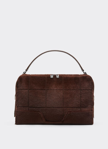 Ferrari GT Soft Umhängetasche aus Shearling Ferrari Ferrari GT Soft Umhängetasche aus Shearling Espresso 49132f