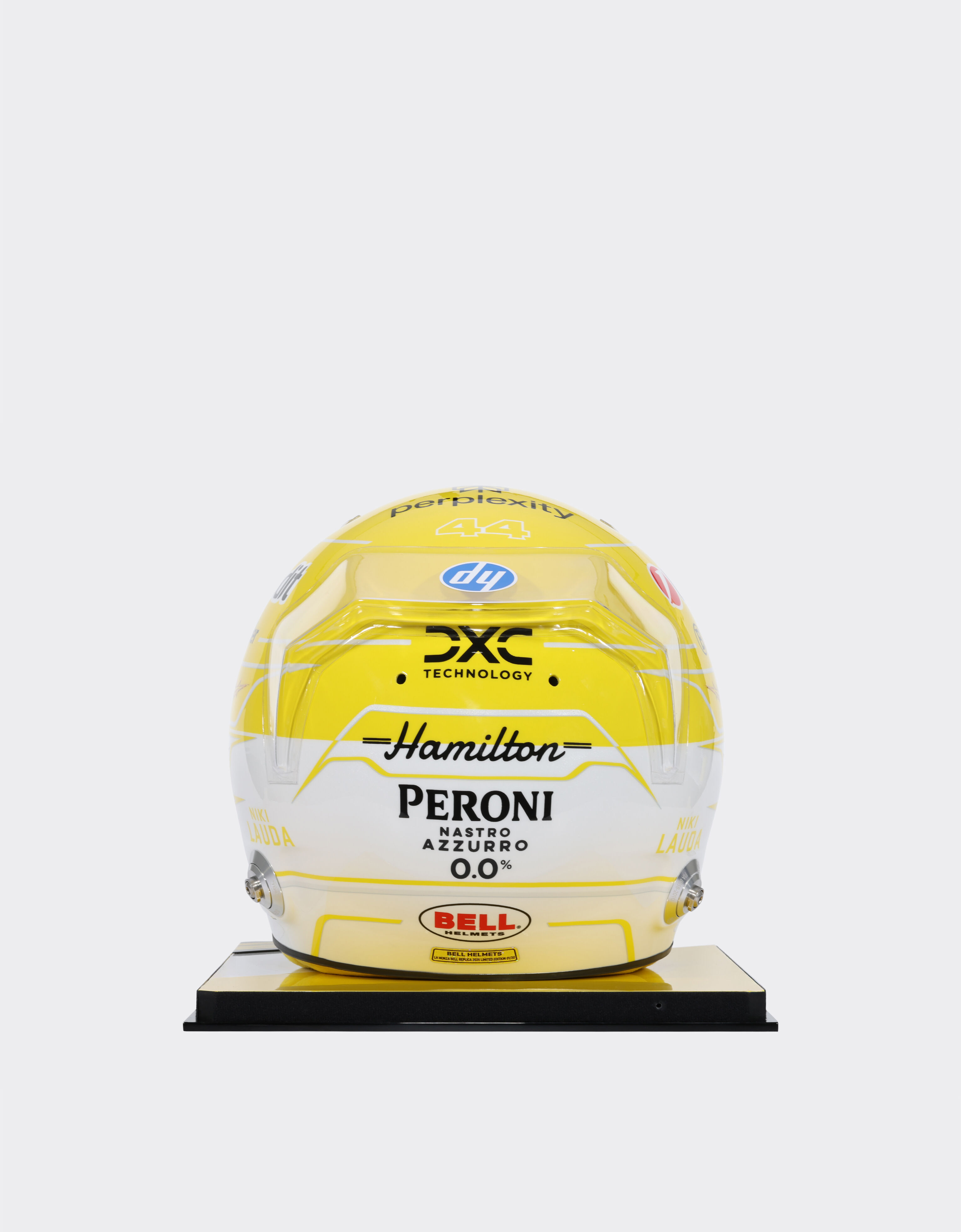 Ferrari Hamilton Monza helmet in 1:1 scale - 2025 Special Edition MULTICOLORE LA07Cf